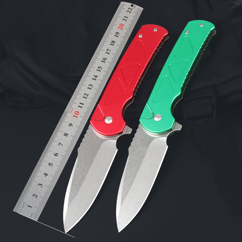 Edc Every Day Carry おもちゃ - 7CR13 Edelstahl-Klappmesser, Aluminium-Stahl-Griff, für den täglichen