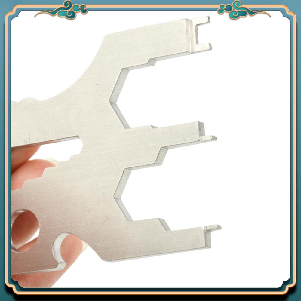 Multitool Credit Card - 316 Edelstahl Tauchregler-Schraubendreher-Set, Tauch-Kreditkarten-Multitool, Reparaturwerkzeug für