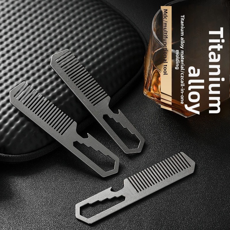 Neuer Multifunktionskamm aus T – Comb Pocket Titanium Bewertung und Preis