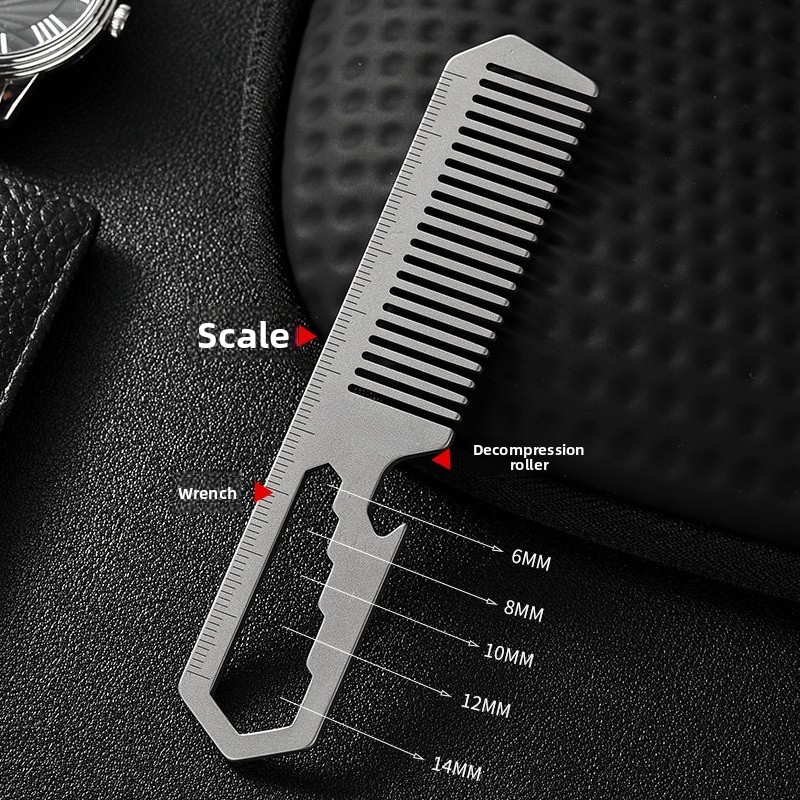 Neuer Multifunktionskamm aus T – Comb Pocket Titanium Bewertung und Preis
