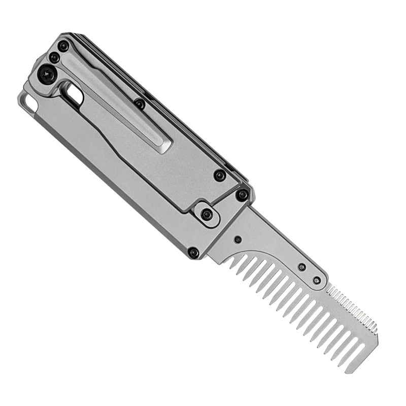 Titan Legierung Klapp Kamm Aus – Comb Pocket Titanium Bewertung und Preis