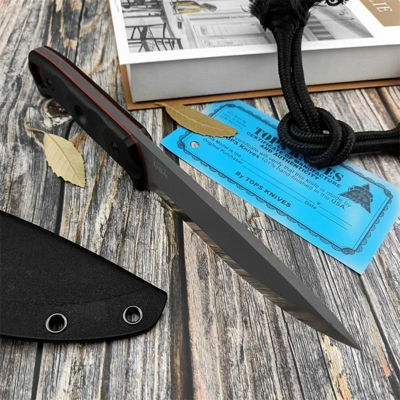 Tragbares D2-Stahl-Messer mit  – Edc Carry Fixed Blade Bewertung und Preis
