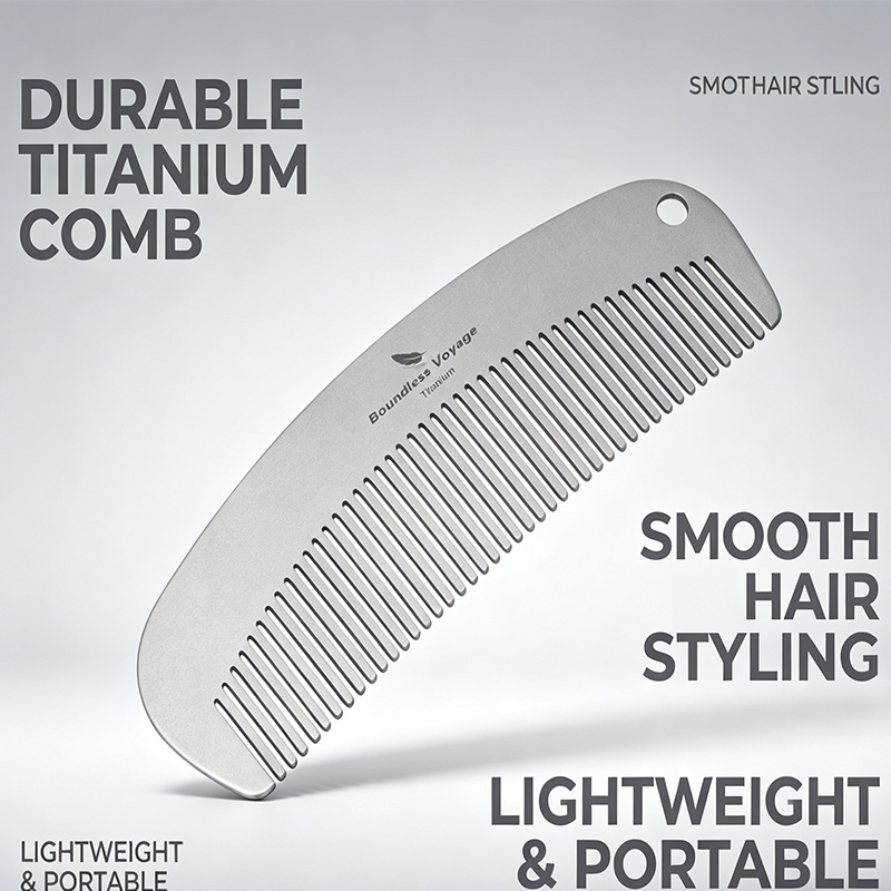 Boundless Voyage Titan-Kamm fü – Comb Pocket Titanium Bewertung und Preis