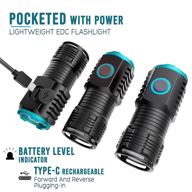 Typ-C USB wiederauf ladbare Ta – Edc Every Day Carry おもちゃ Bewertung und Preis