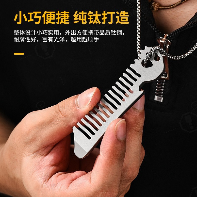 Titan-Legierung Herren Öl-Styl – Comb Pocket Titanium Bewertung und Preis