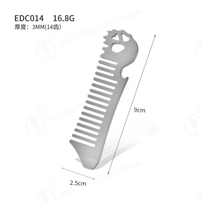Titan-Legierung Herren Öl-Styl – Comb Pocket Titanium Bewertung und Preis