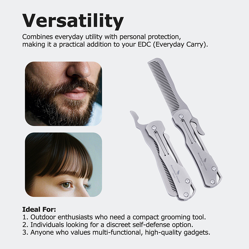 Boundless Voyage faltbarer Tit – Comb Pocket Titanium Bewertung und Preis