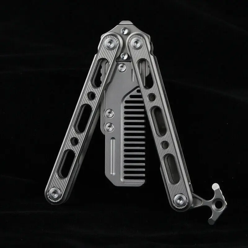 FEGVE EDC Titanlegierungskamm, – Comb Pocket Titanium Bewertung und Preis