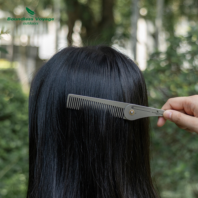 Antistatischer Klappkamm aus r – Comb Pocket Titanium Bewertung und Preis