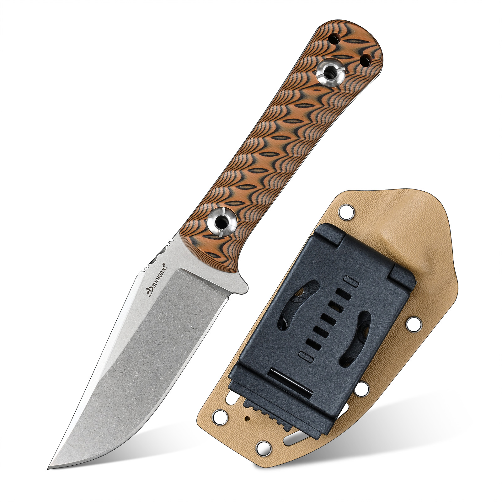 SDOKEDC Tragbarer EDC-Cutter,  – Edc Carry Fixed Blade Bewertung und Preis