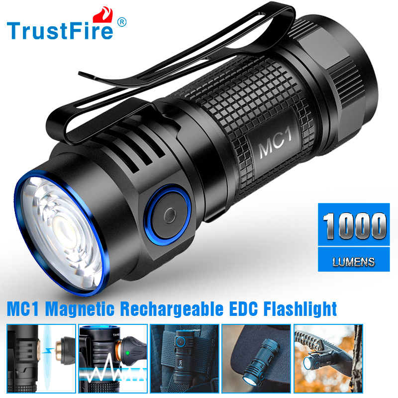 Trustfire MC1 wiederaufladbare – Edc Every Day Carry おもちゃ Bewertung und Preis